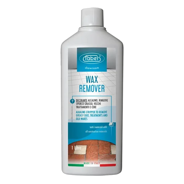 בקבוק בנפח 1 ליטר של המוצר WAX REMOVER - מסיר שעוות וטיפולים ישנים מרצפות