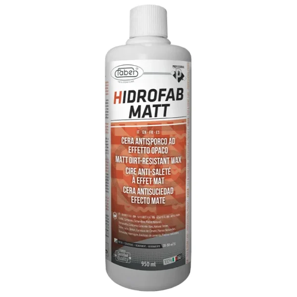 949 HIDROFAB MATT - ווקס פולימרי להגנה מפני לכלוך בגימור מבריק - 950 מ"ל