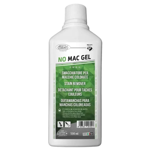 NO MAC GEL - מסיר כתמים צבעוניים כמו יין, קפה, דיו ועוד